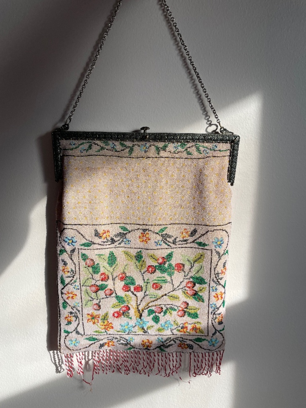 20s Antique Beaded Purse